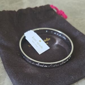 Kate Spade Shiny Silver Bangle